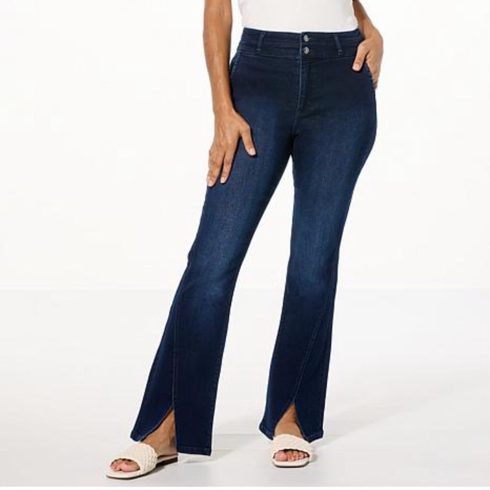 G by Giuliani G-Soft Denim Flare-Leg Jean